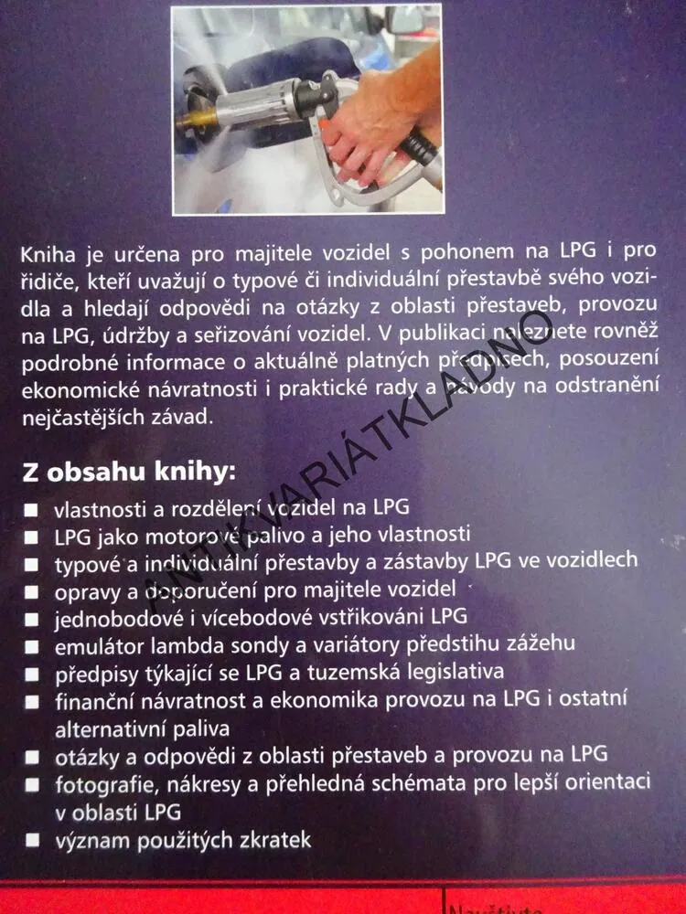 AUTOMOBILY S POHONEM NA LPG, PAVEL ŠTĚRBA, **an