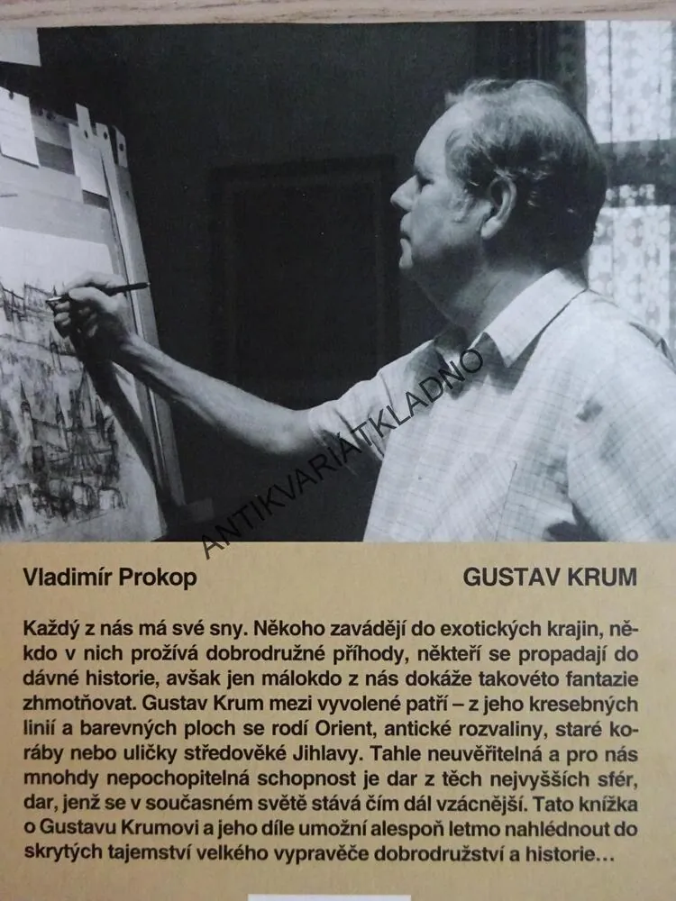 GUSTAV KRUM, VYPRAVĚČ DOBRODRUŽSTVÍ A HISTORIE, VLADIMÍR PROKOP, **an