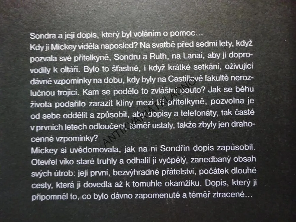 HIPPOKRATOVA PŘÍSAHA, BARBARA WOODOVÁ, **an