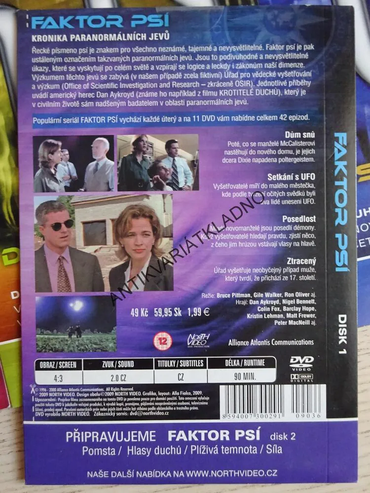 FAKTOR PSÍ 1-11, DVD FILM DOKUMENT