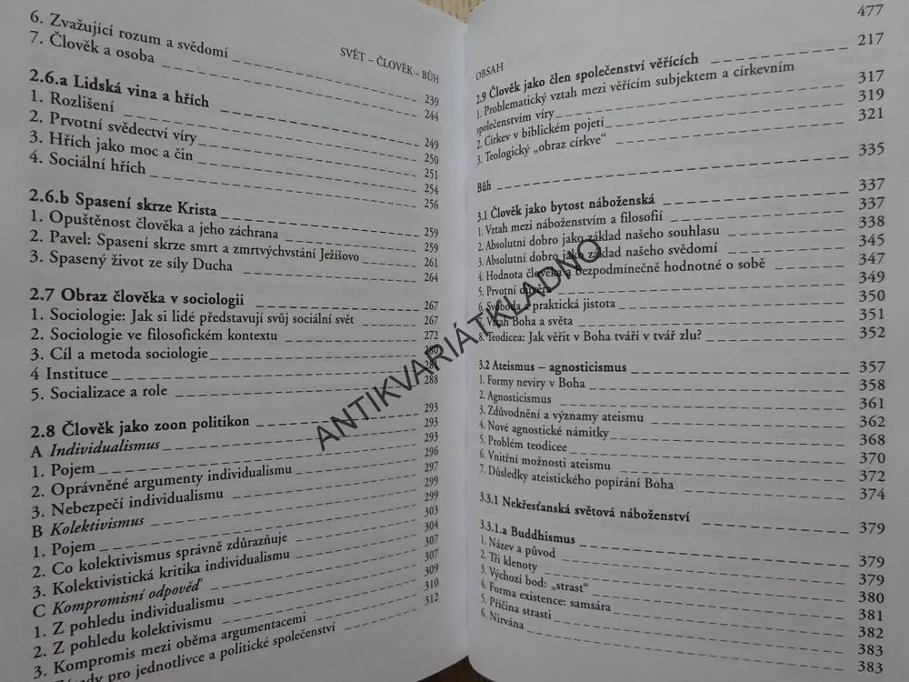SVĚT, ČLOVĚK, BŮH, RAINER KOLTERMANN, **an
