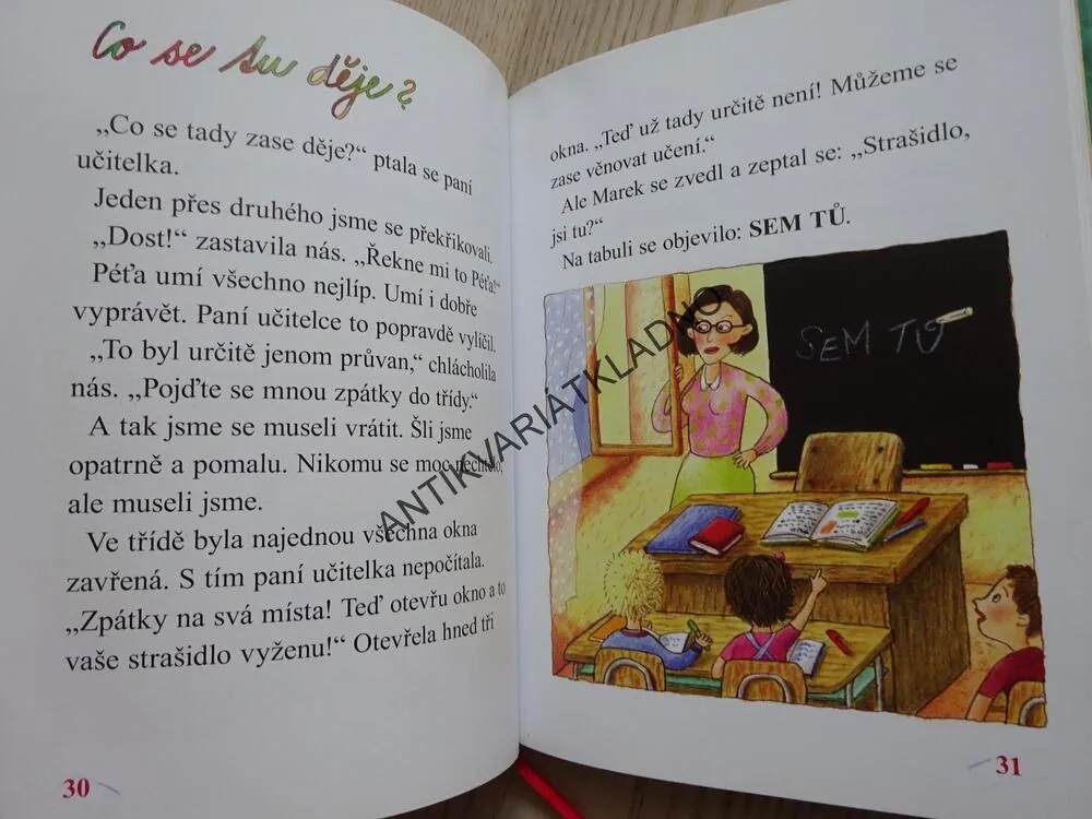 ŠKOLNÍ STRAŠIDLO, ZUZANA POSPÍŠILOVÁ, MARKÉTA VYDROVÁ, **an
