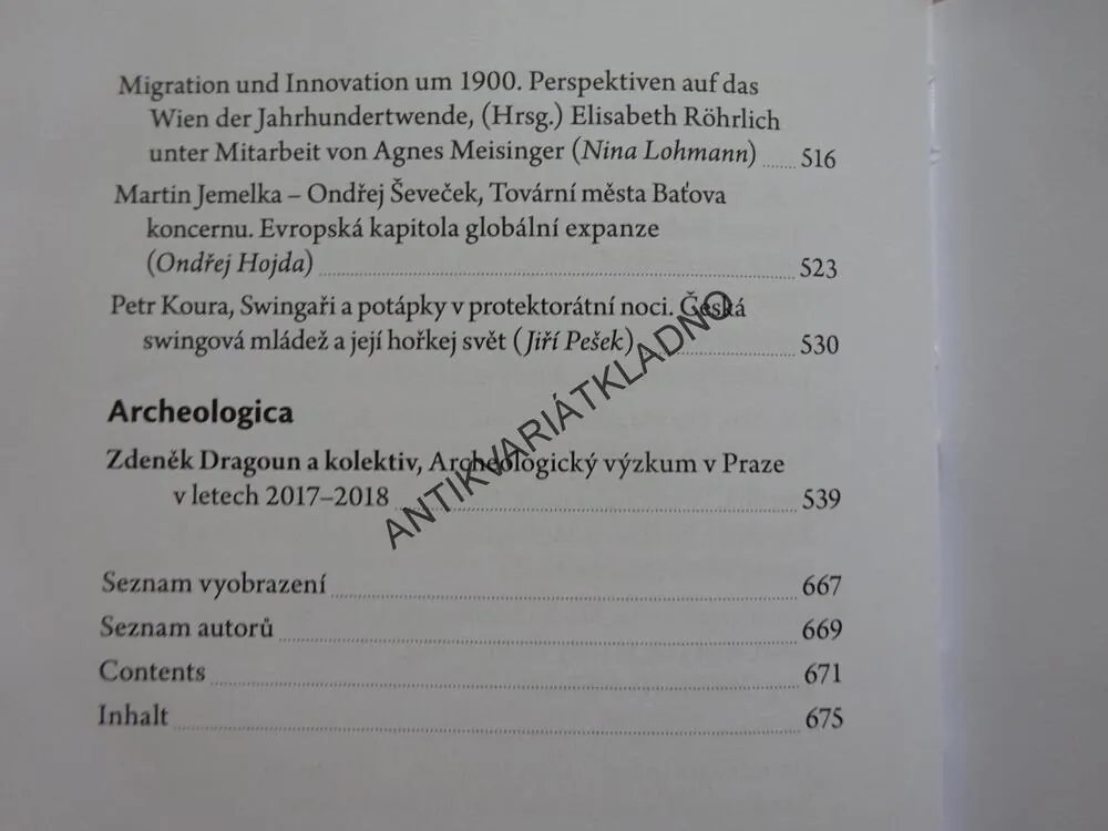 PRAŽSKÝ SBORNÍK HISTORICKÝ XLVII, **an