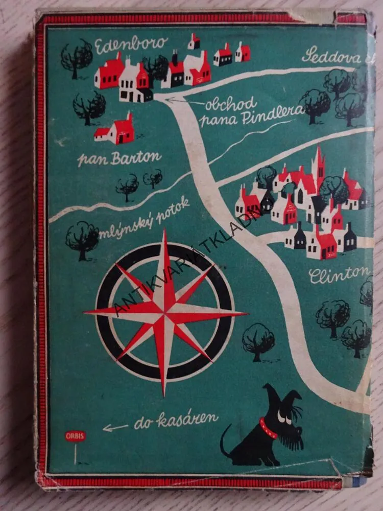 TAJEMSTVÍ ČERNÉHO PSA, ELLERY QUEEN JR., **an