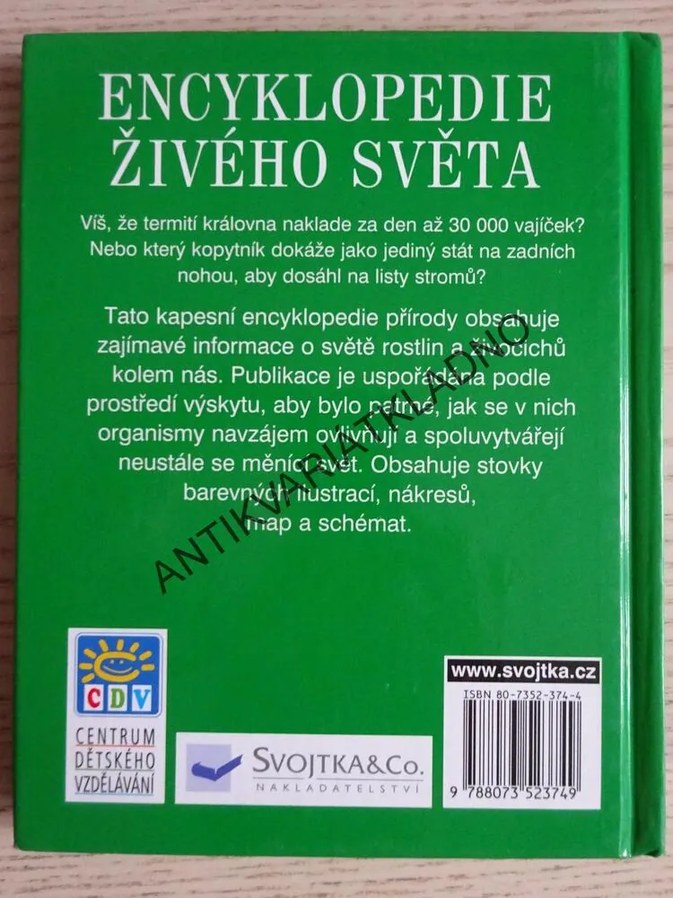 ENCYKLOPEDIE ŽIVÉHO SVĚTA, **an