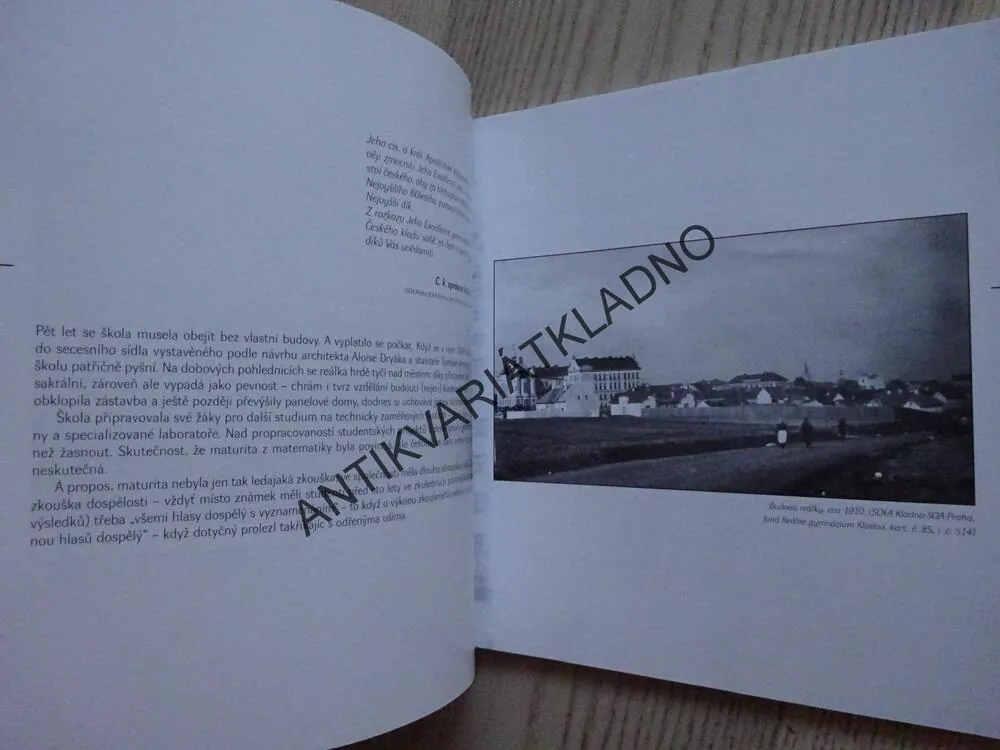 ALMANACH KE 110. VÝROČÍ GYMNÁZIA KLADNO, **an