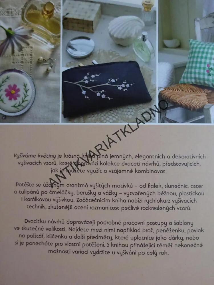 VYŠÍVÁME KVĚTINY, YUKI SUGASHIMA, **an
