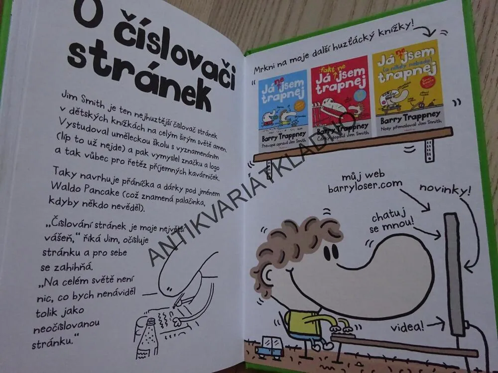 JÁ (MOŽNÁ KAPKU) JSEM TRAPNEJ, BARRY TRAPPNEY, JIM SMITH, **an