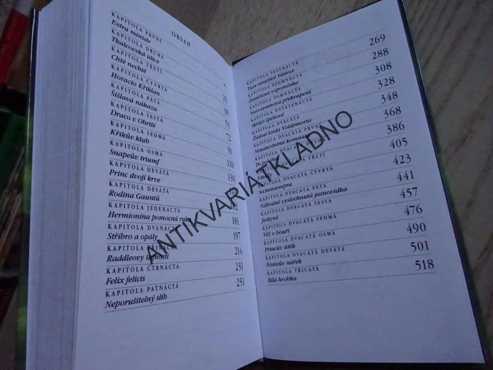 HARRY POTTER A PRINC DVOJÍ KRVE, J.K. ROWLINGOVÁ, 3. VYDÁNÍ, **an