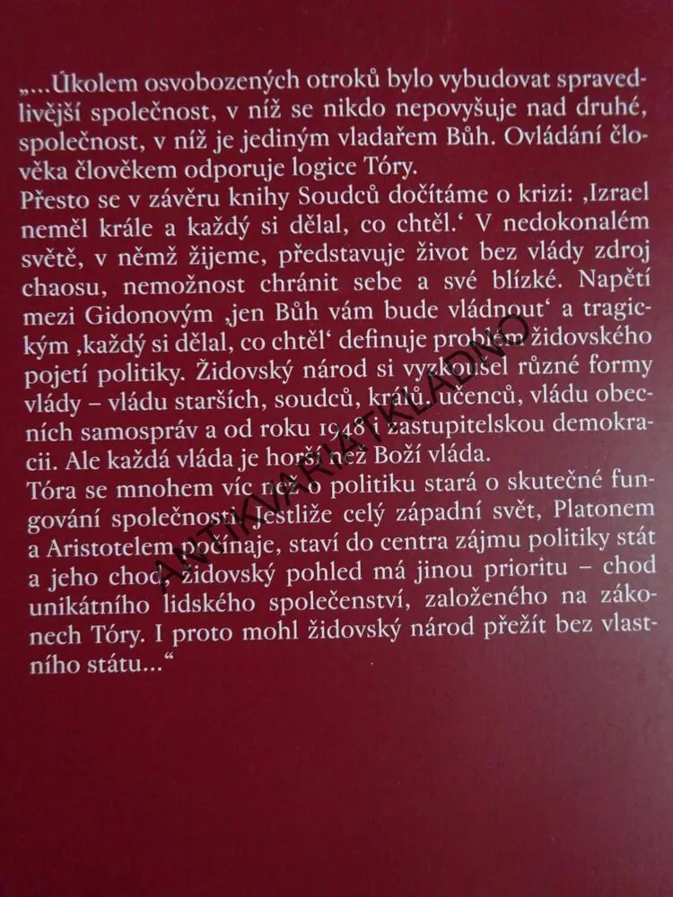 IZRAEL SOUDCŮ A KRÁLŮ, JAN DIVECKÝ, POKRAČOVÁNÍ PŘÍBĚHŮ TÓRY, **an