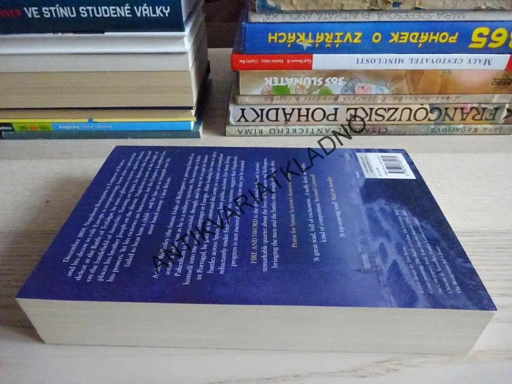 FIRE AND SWORD, OHEŇ A MEČ, SIMON SCARROW, ANGLICKY, **an