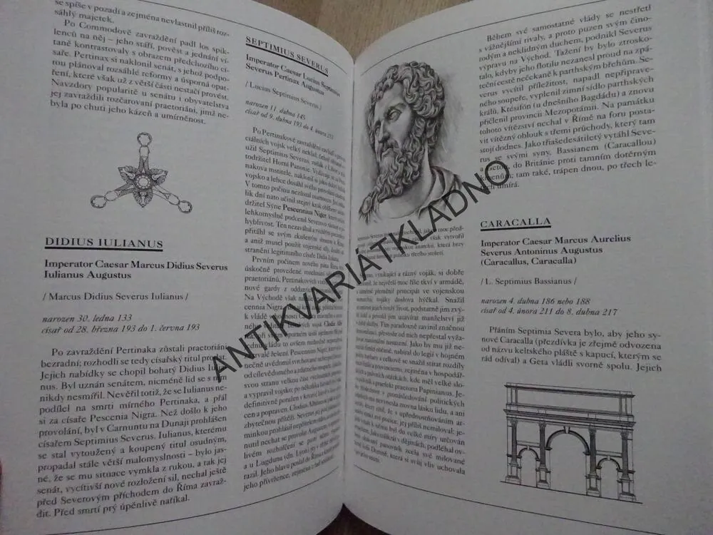 CÍSAŘOVÉ ANTICKÉHO ŘÍMA, JANA KEPARTOVÁ, **an