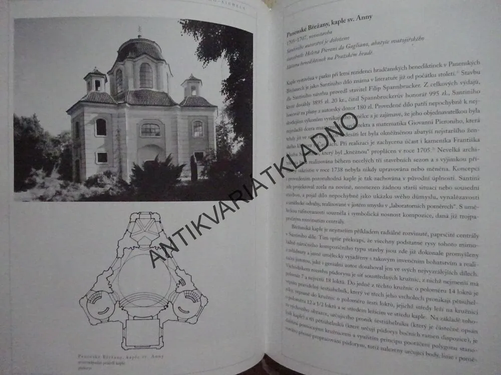 SANTINI, JAN BLAŽEJ, MOJMÍR HORYNA, ARCHITEKTURA
