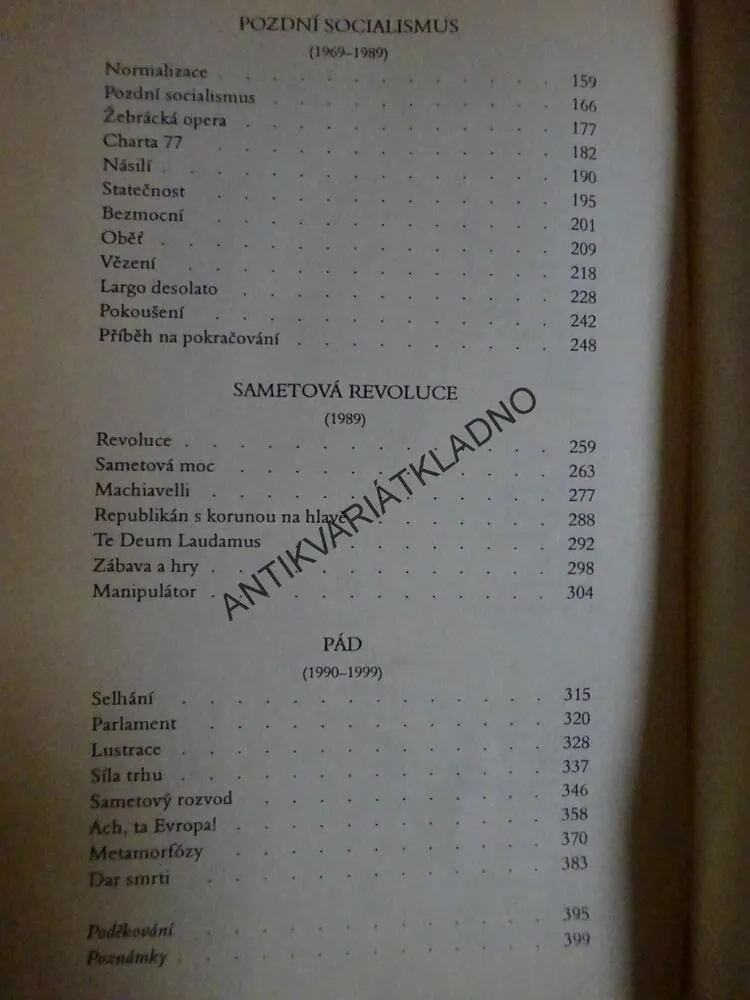 POLITICKÁ TRAGÉDIE V ŠESTI DĚJSTVÍCH, VÁCLAV HAVEL, JOHN KEANE, **an