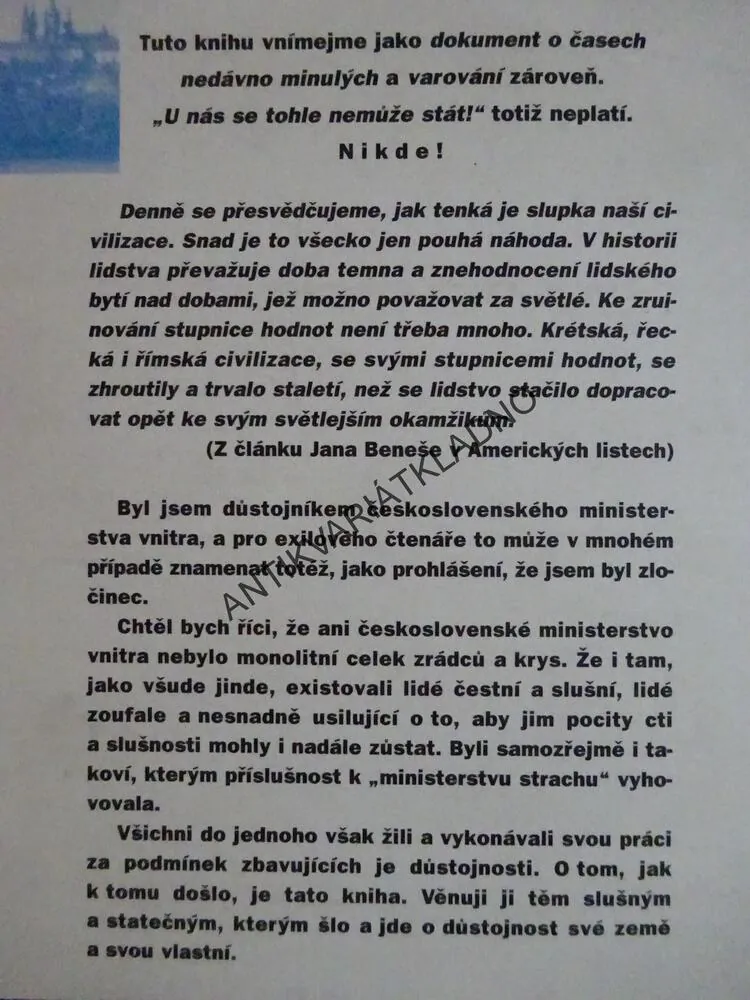 VE ZNAMENÍ TEMNA, 1918-1969, FRANTIŠEK AUGUST, JAB, **an