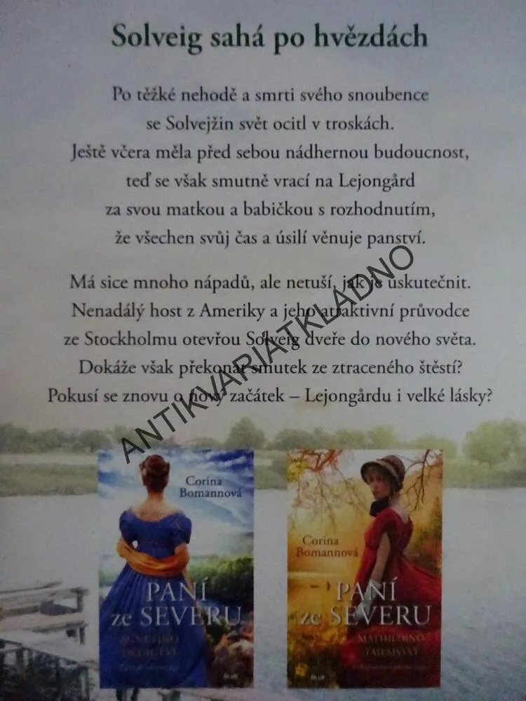 PANÍ ZE SEVERU, SOLVEJŽIN SLIB, CORINA BOMANNOVÁ, **an