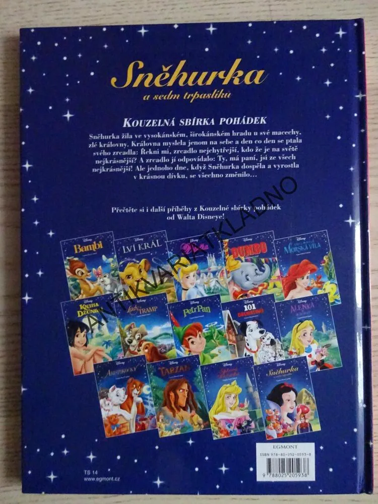 SNĚHURKA A SEDM TRPASLÍKŮ, WALT DISNEY, **an