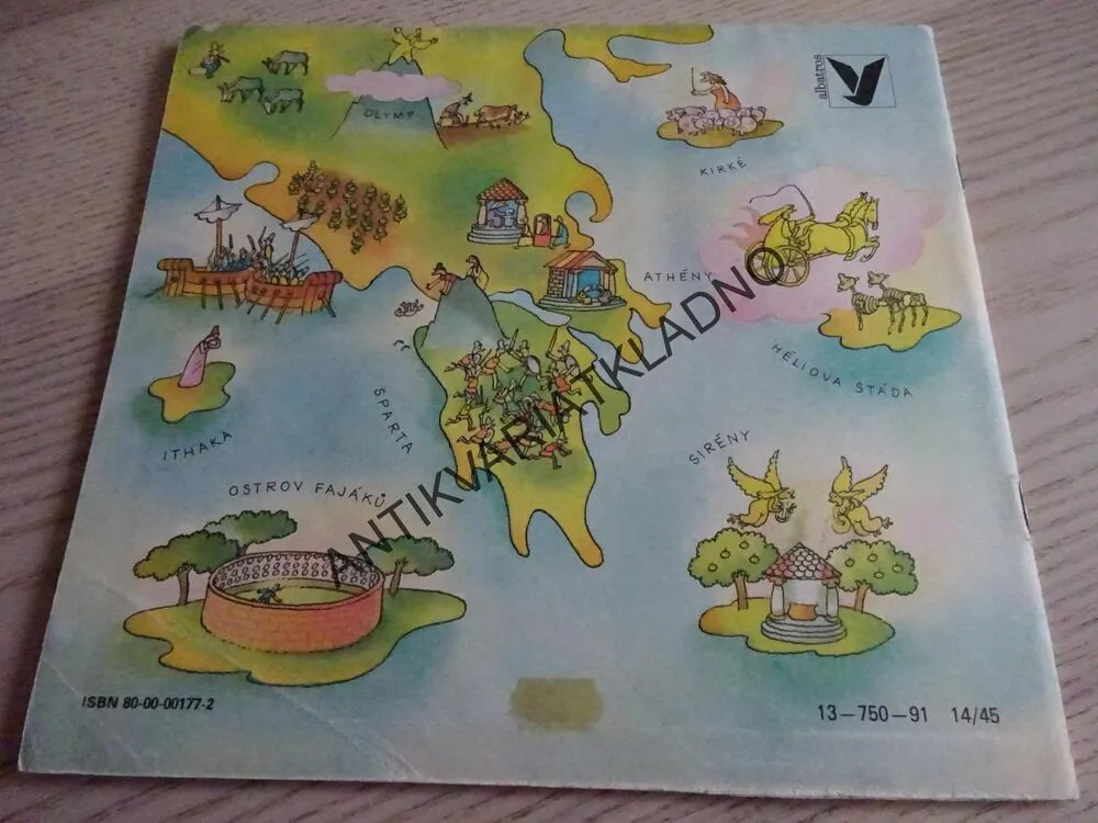 ODYSSEOVA DOBRODRUŽSTVÍ PŘI NÁVRATU DOMŮ, AUGUSTA, HONZÁK, FILCÍK, 1989,