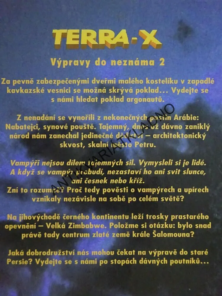 TERRA-X, VÝPRAVY DO NEZNÁMA 2, GOTTFRIED KIRCHNER, **an