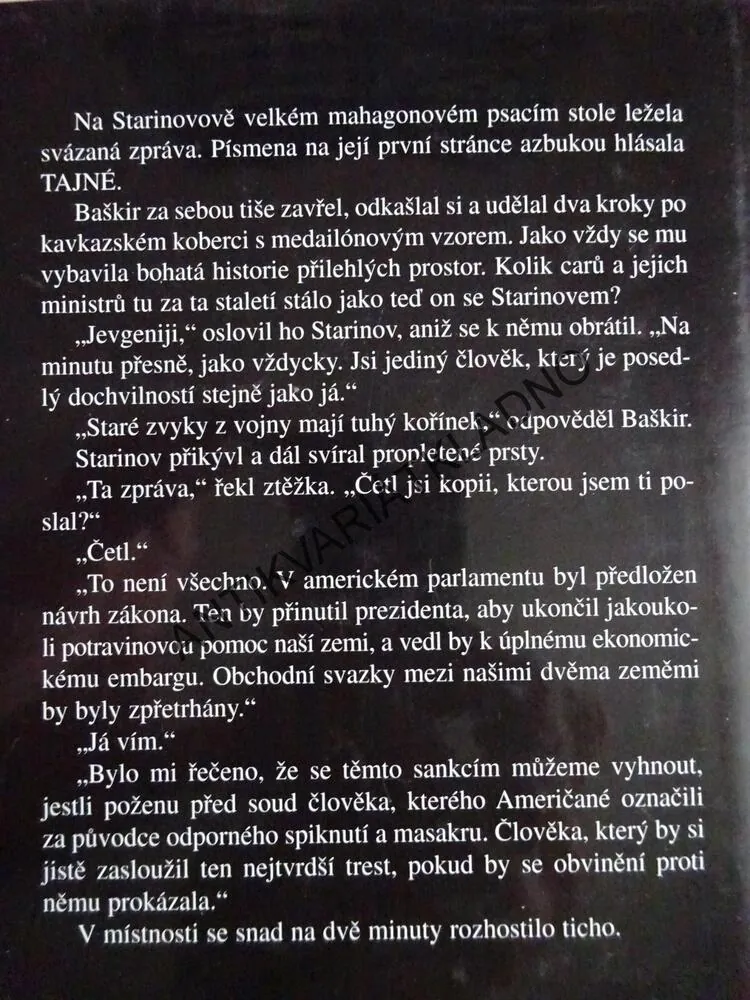 ŠPINAVÁ HRA, TOM CLANCY, **an