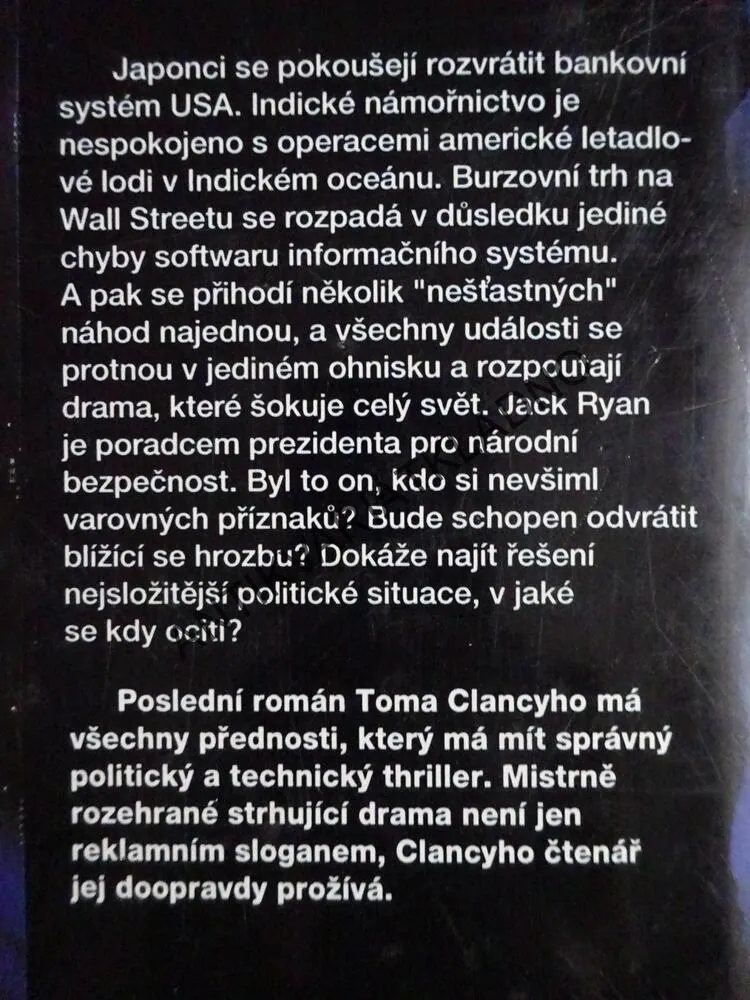 ČESTNÝ DLUH 1-2, TOM CLANCY, **an