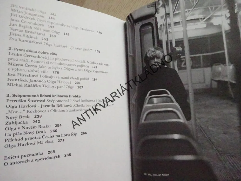 SÍLA VĚČNOSTI OLGY HAVLOVÉ, ANNA FREIMANOVÁ, **an