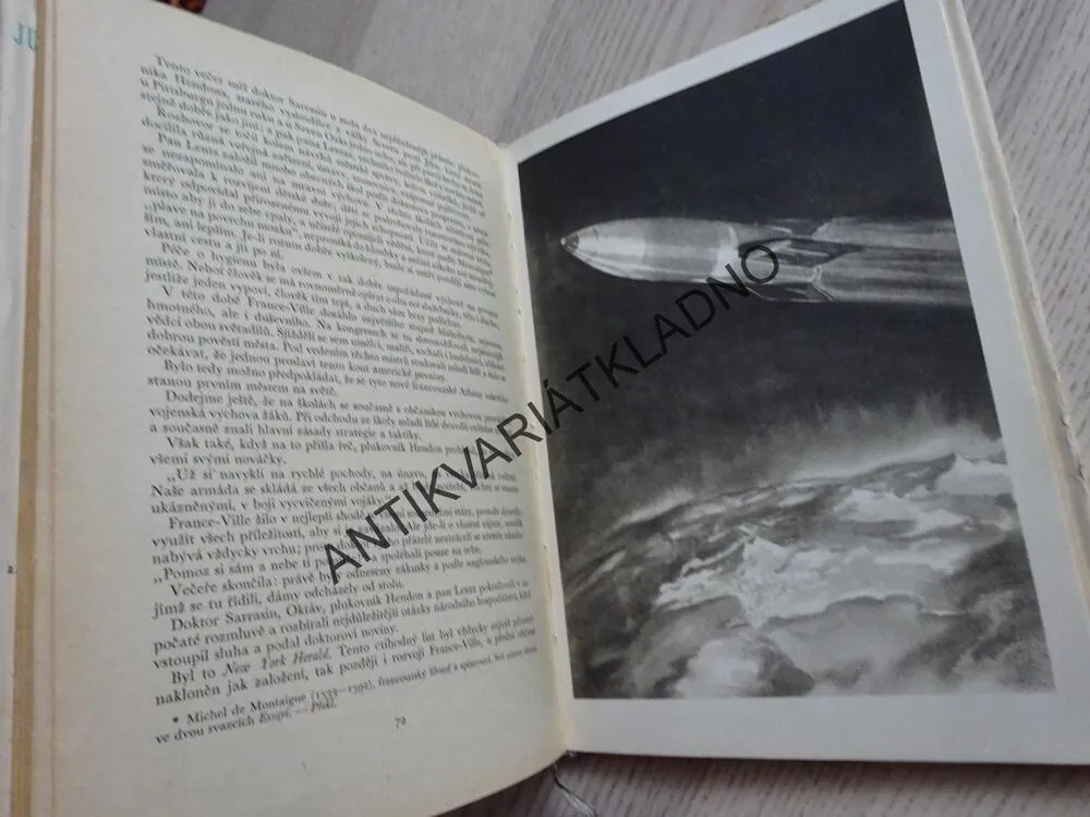 OCELOVÉ MĚSTO, JULES VERNE, 1954, **an