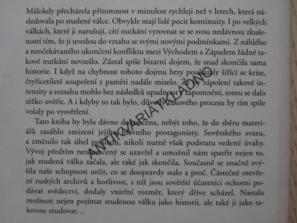 STUDENÁ VÁLKA A SOVĚTSKÝ POCIT NEJISTOTY, STALINOVA LÉTA 1947-53, VOJTĚCH MASTNÝ, **an