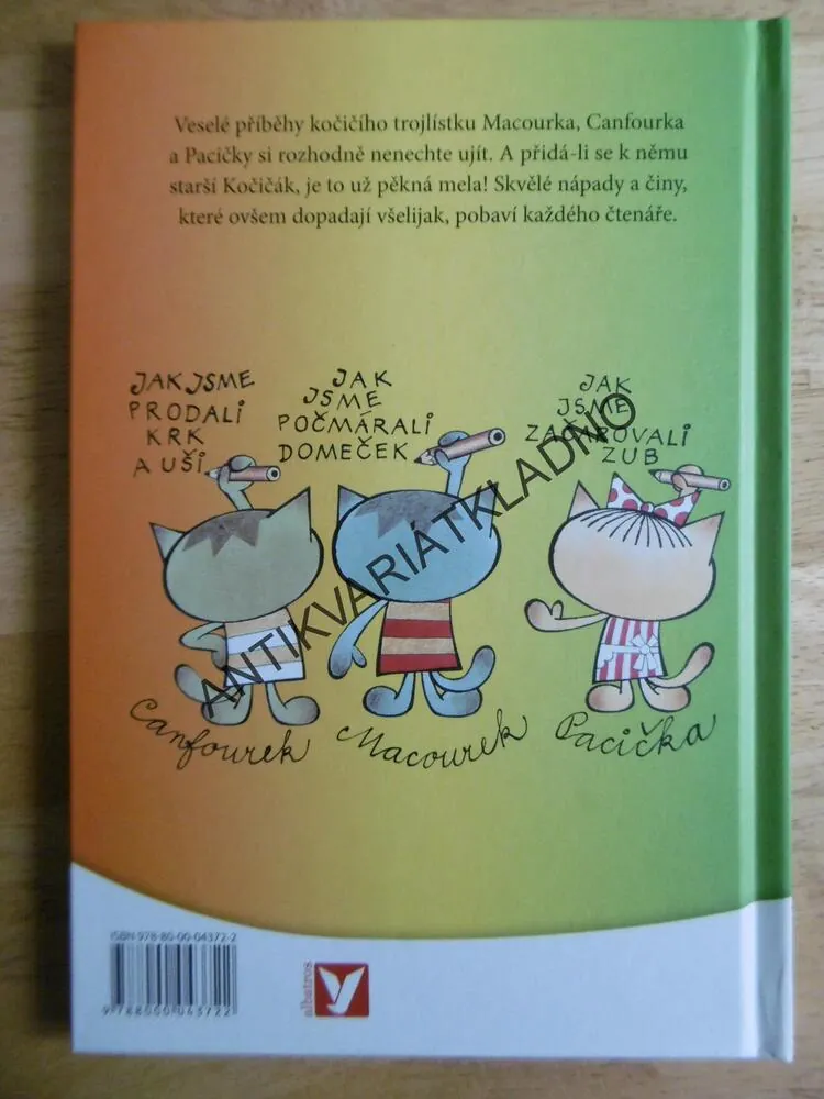 BYLA JEDNOU KOŤATA, ŠTÍPLOVÁ, VÁŇA, VEČERNÍČEK, **an