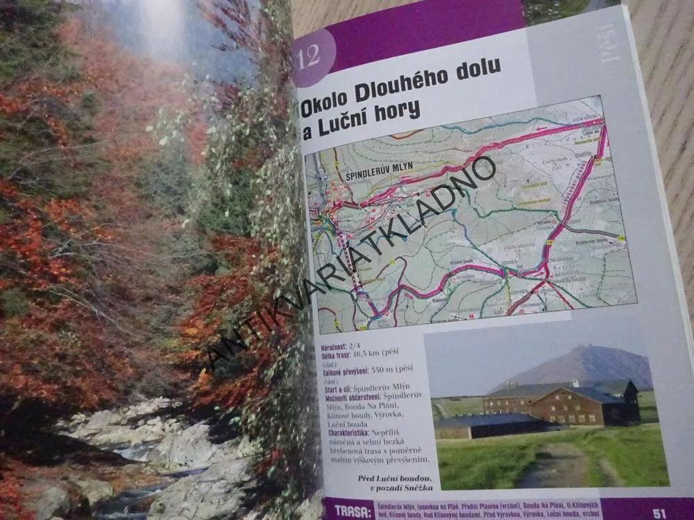 KRKONOŠE A PODKRKONOŠÍ, OTTŮV TURISTICKÝ PRŮVODCE, **an