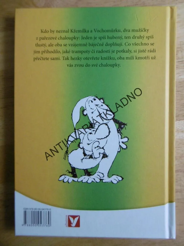 POHÁDKY Z PAŘEZOVÉ CHALOUPKY, KŘEMÍLEK,VOCHOMŮRKA,ČTVRTEK,SMETANA, VEČERNÍČEK