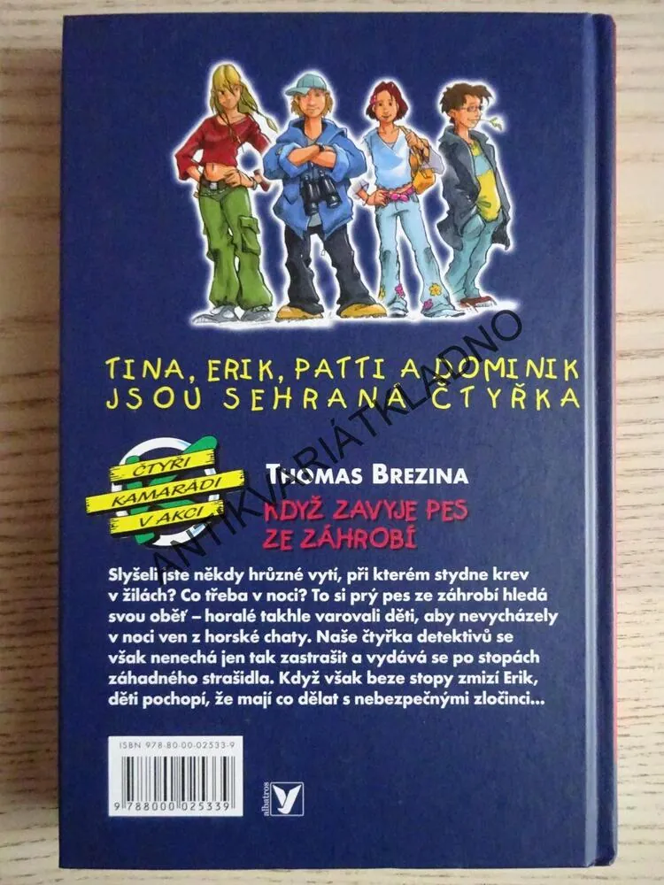 KDYŽ ZAVYJE PES ZE ZÁHROBÍ, THOMAS BREZINA, **an