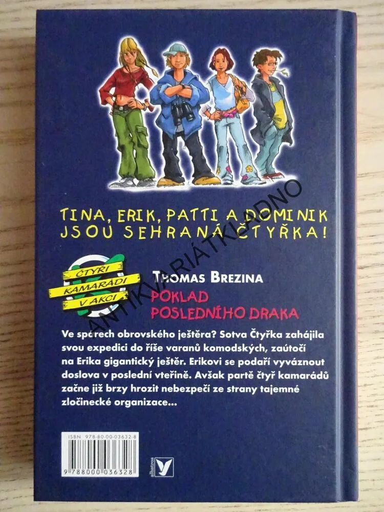 POKLAD POSLEDNÍHO DRAKA, THOMAS BREZINA, **an