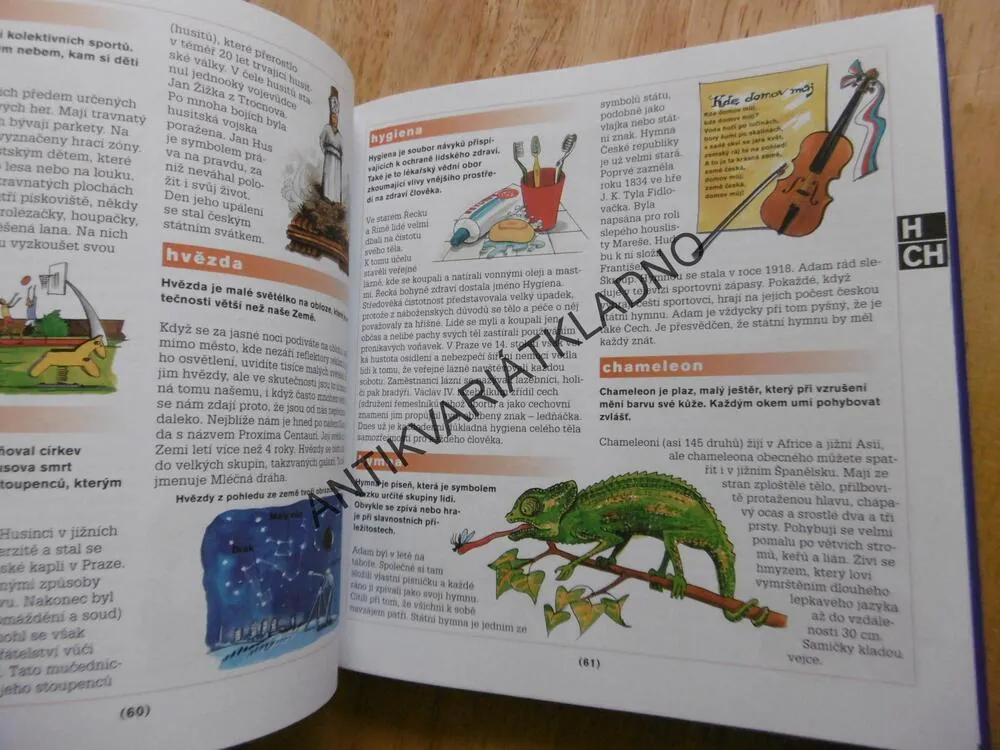 VELKÁ DĚTSKÁ ENCYKLOPEDIE, BŘEZINOVÁ, STARÝ