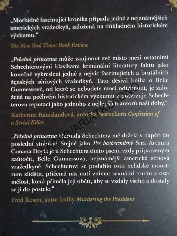 PEKELNÁ PRINCEZNA, HAROLD SCHECHTER, **an