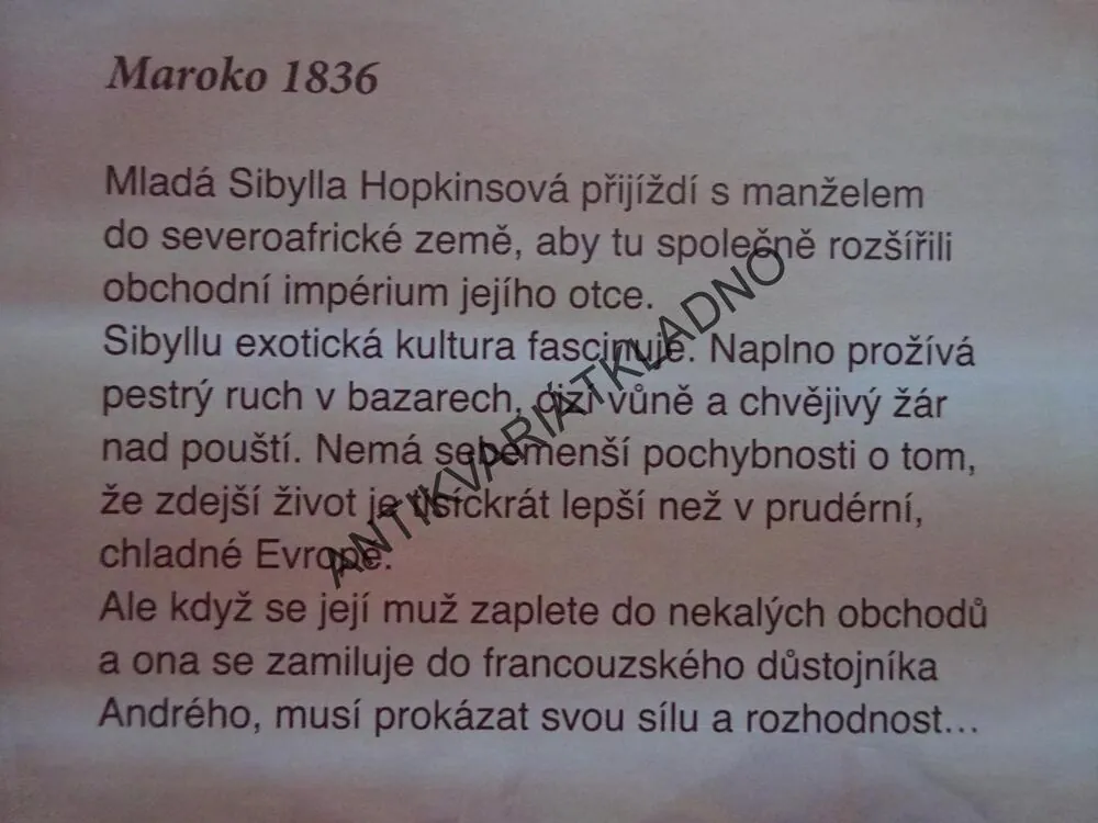 LVICE Z MAROKA, JULIA DROSTEN, **an