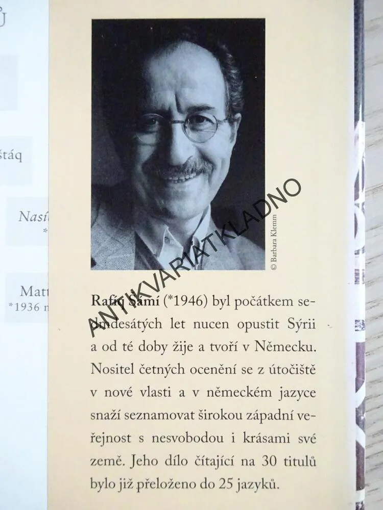 TEMNÁ STRANA LÁSKY, RAFÍQ ŠÁMÍ, **an