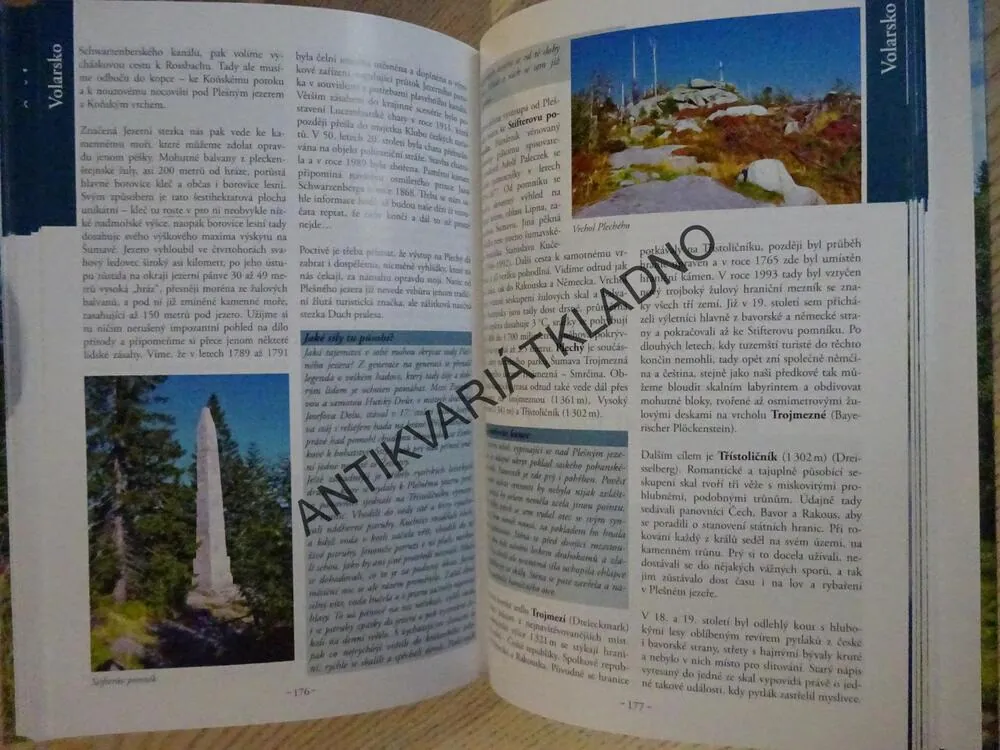 ŠUMAVA, ZNÁMÁ I NEZNÁMÁ, PETR DAVID, VLADIMÍR SOUKUP, **an
