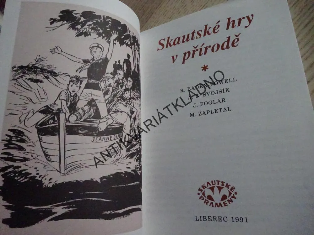 SKAUTSKÉ HRY V PŘÍRODĚ, SKAUT, JUNÁK,