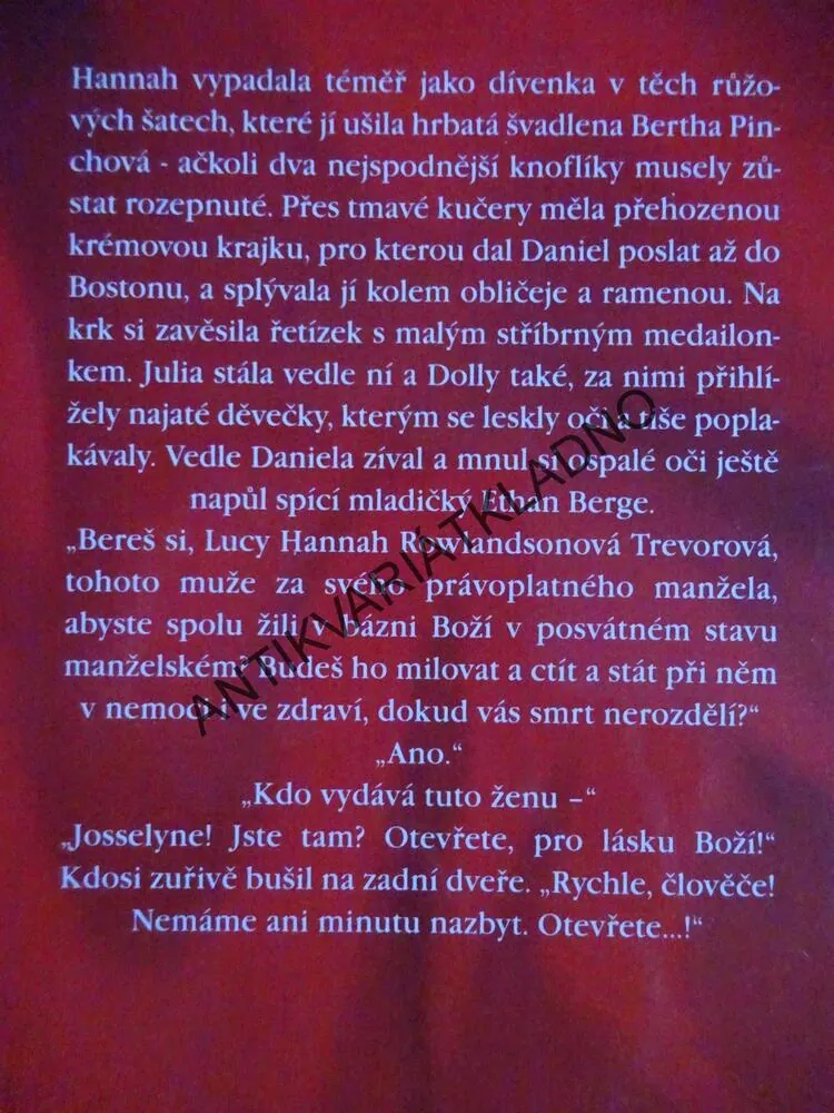 HOŘÍCÍ NEVĚSTA, MARGARET LAWRENCEOVÁ, **an