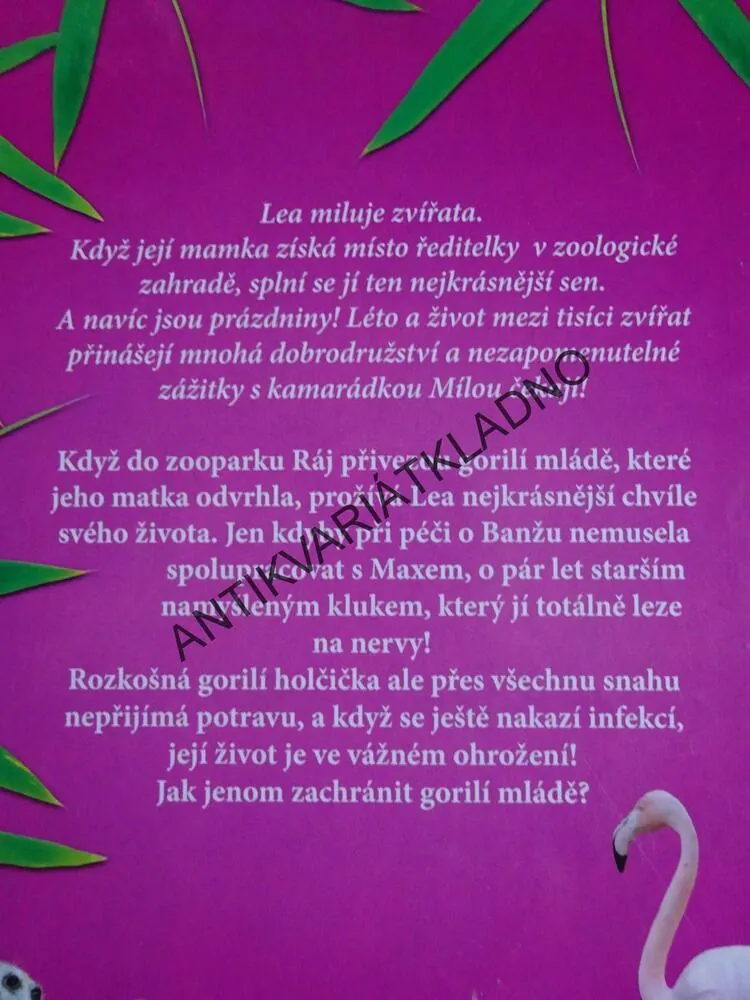 U NÁS DOMA V ZOO, TATJANA GESSLEROVÁ, **an