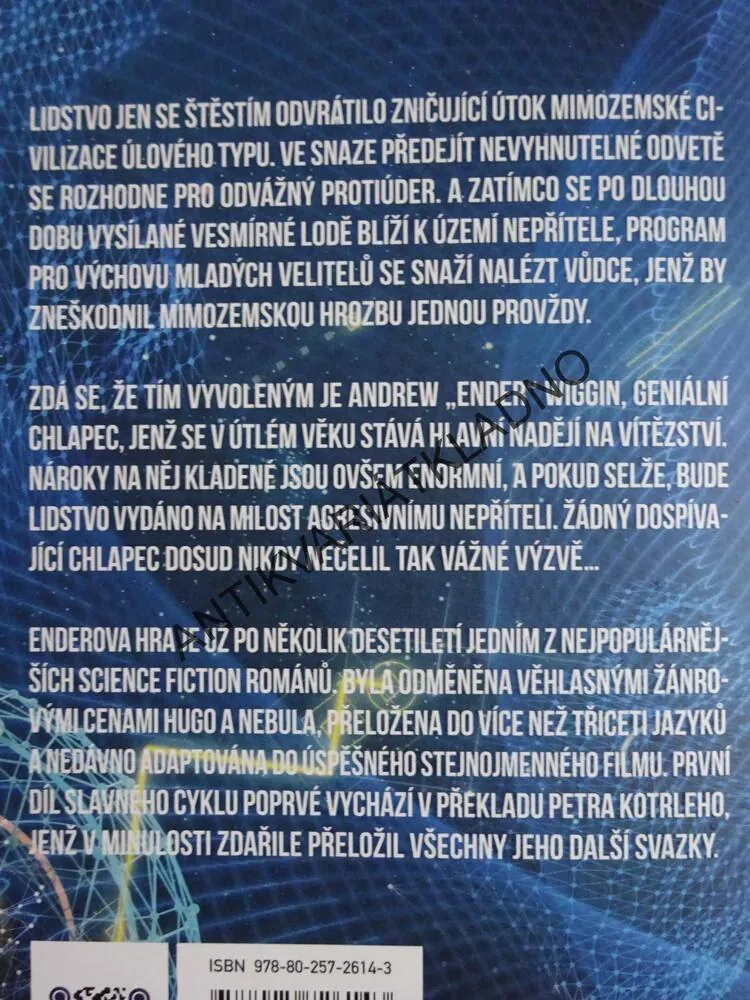 ENDEROVA HRA, ORSON SCOTT CARD, **an