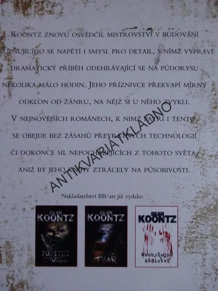RYCHLOST, DEAN KOONTZ, **an