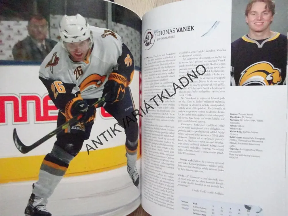 HVĚZDY NHL 2008, ČEŠI A SLOVÁCI V SEZONĚ 2006/07, LEDNÍ HOKEJ, **an