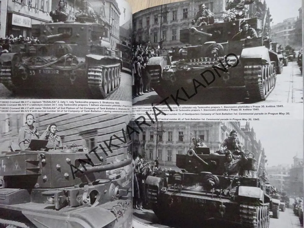 UK AND US TANKS IN CIABG AND CZECHOSLOVAK ARMY, 1940-1950, AMERICKÉ A BRITSKÉ TANKY U CIABG A ČESKOSLOVENSKÉ ARMÁDY, ANGLICKO-ČESKY, **an