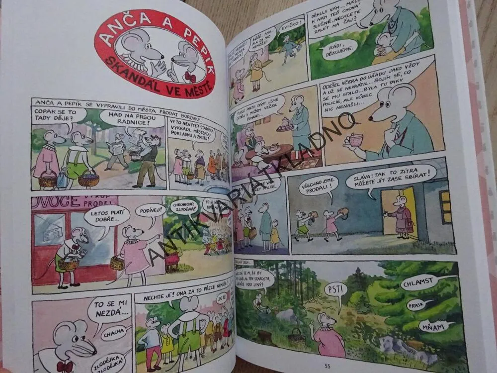 ANČA A PEPÍK, LUCIE LOMOVÁ, **an