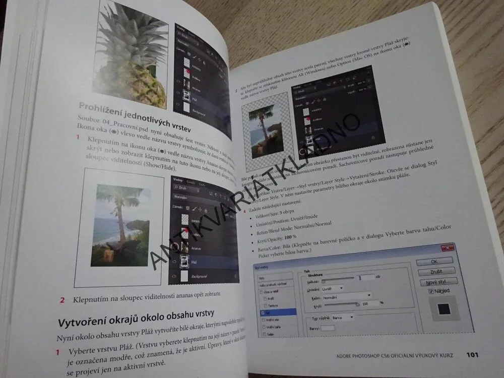 ADOBE PHOTOSHOP CS6, OFICIÁLNÍ VÝUKOVÝ KURZ, **an