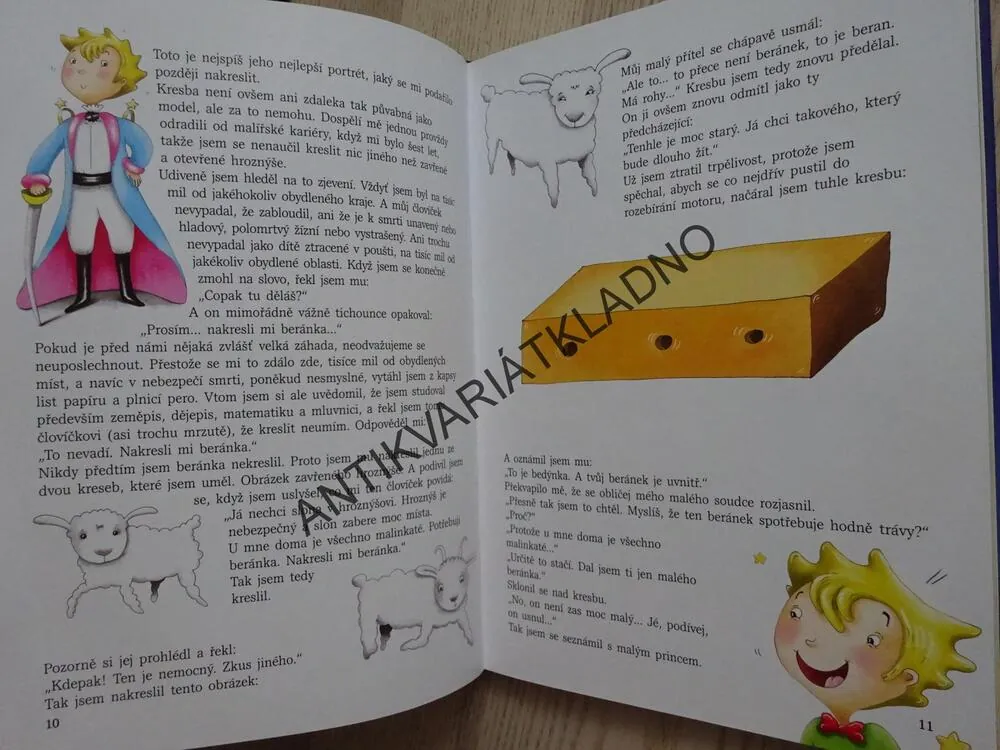 MALÝ PRINC, ANTOINE DE SAINT-EXUPERY, **an