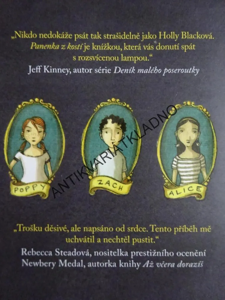 PANENKA Z KOSTÍ, HOLLY BLACKOVÁ, **an