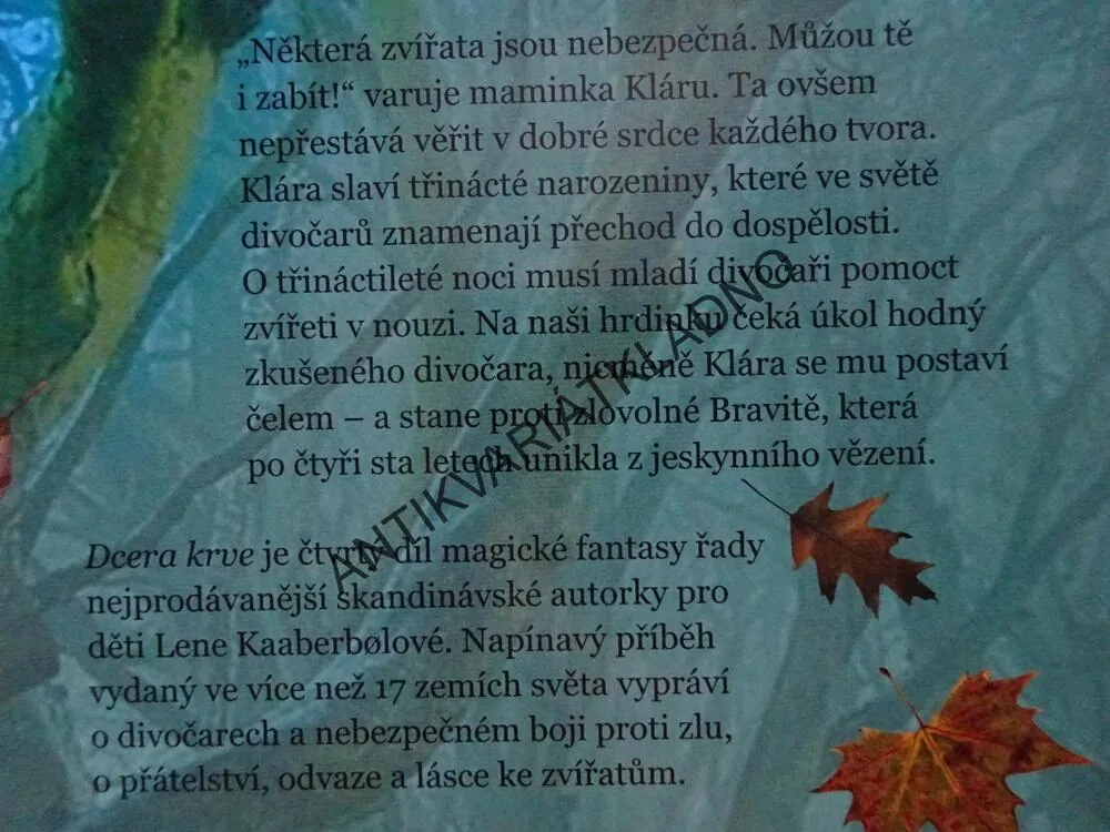 DIVOČARKA, DCERA KRVE, LENE KAABERBOLOVÁ, **an